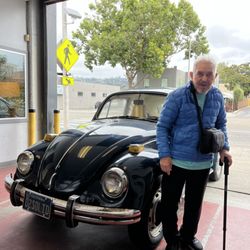 Auto Plus - 1970's VW Bug and original owner and long time customer