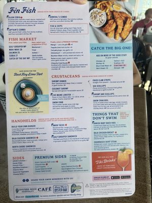 Menu photo 4 Anna Maria Oyster Bar - Pier Bradenton Beach, FL