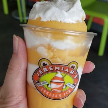 Jeremiah's Italian Ice - Mango jelati - Ice Cream & Frozen Yogurt Near Me - Richmond, Texas Jeremiah's Italian Ice - Mango jelati - Ice Cream & Frozen Yogurt Near Me - Richmond, Texas