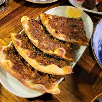 Agora DC - Sucuklu Flatbread - Mediterranean Near Me - Washington, DC, District of Columbia