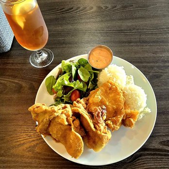 Jessica's - Fried chicken plate - Breakfast & Brunch Near Me - Aiea, Hawaii Jessica's - Fried chicken plate - Breakfast & Brunch Near Me - Aiea, Hawaii