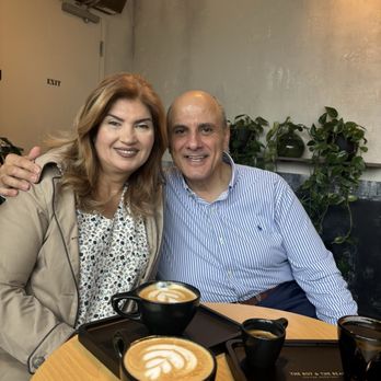 The Boy & The Bear - Having my espresso with my wife - Coffee Roasteries Near Me - Westchester, California