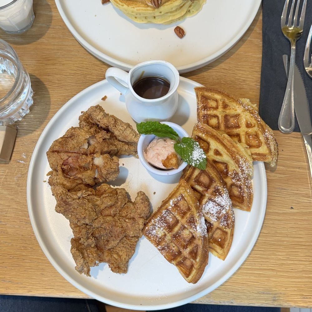 Chicken and waffles Chicken and waffles