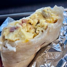 a breakfast burrito a breakfast burrito