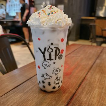 Yip - Wynwood - taro Boba Milky Tea - Dim Sum Near Me - Miami, Florida