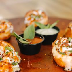 Steak, Buffalo Chicken or Veggie Savory Rolls