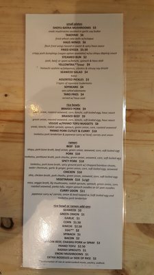 Menu photo 3 Ramen Haus Ogden, UT