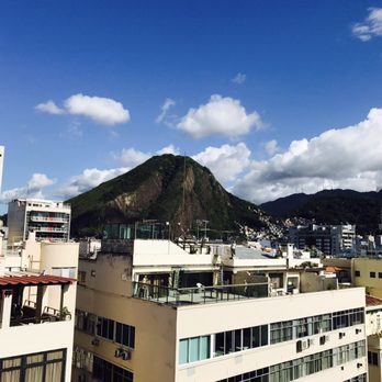 Arena Copacabana Hotel - View from the pool on the roof - Hotels Near Me - Rio de Janeiro, RJ