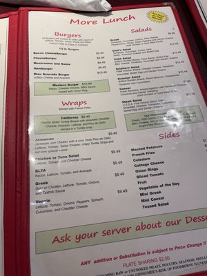 Menu photo 5 Fiona's Family Restaurant Bradenton, FL
