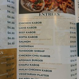 Menu Menu