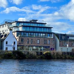 Premier Inn - View of exterior from across the River Ness