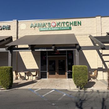 Aama’s Kitchen - Restaurant entrance - Indian Near Me - Livermore, California