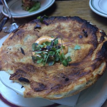 Bea - Spinach and egg pie. So filling, but so good - I had 2 :) - Cocktail Bars Near Me - New York, New York Bea - Spinach and egg pie. So filling, but so good - I had 2 :) - Cocktail Bars Near Me - New York, New York