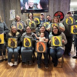 Painting event at The Breakroom Pub and Grill