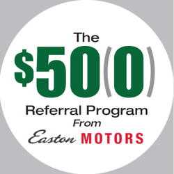 Easton Motors EZ Credit of Portage - Our used car referral program that benefits you AND your friends and family--check it out! http://www.eastonmotors.com/referral-program