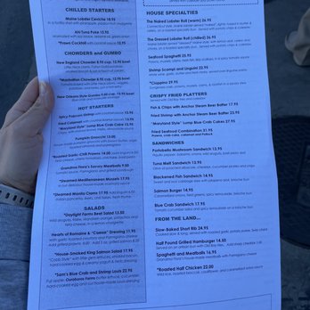 Sam's Chowder House - Menu - Seafood Near Me - Half Moon Bay, California