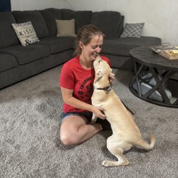Real Life K9 - The love between trainer and student- Bailey loves her some Rose! We appreciate Real Life K9 so much!