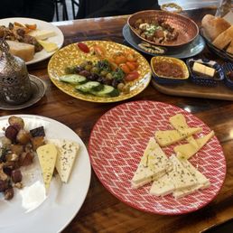 Turkish breakfast for two. Turkish breakfast for two.