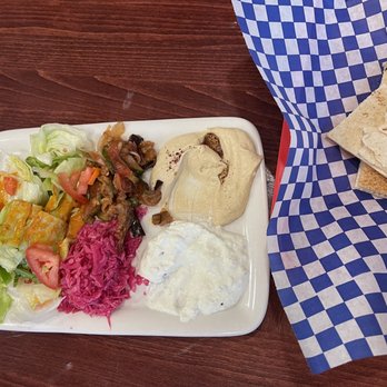 Baghdad Restaurant - Beef Shawarma Plate - Middle Eastern Near Me - Denver, Colorado Baghdad Restaurant - Beef Shawarma Plate - Middle Eastern Near Me - Denver, Colorado