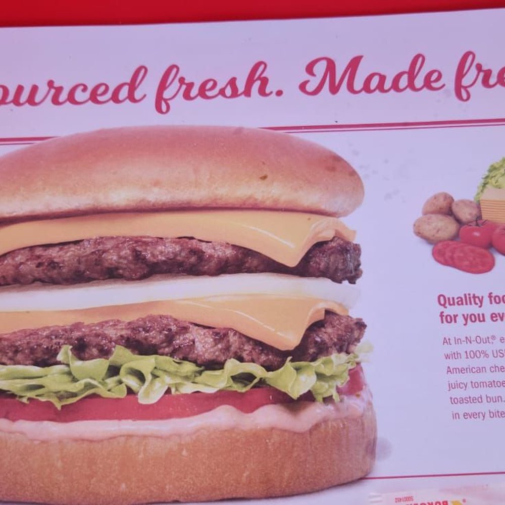 In-N-Out Burger - Freshness guarantee - Burgers Near Me - Fresno, California