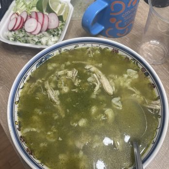 Villalobos Kitchen - Verde Pozole - Seafood Near Me - Long Beach, California