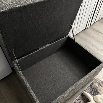 Sanchez Upholstery - Ottoman with storage (custom) - Furniture Repair Near Me - Glendora, California Sanchez Upholstery - Ottoman with storage (custom) - Furniture Repair Near Me - Glendora, California
