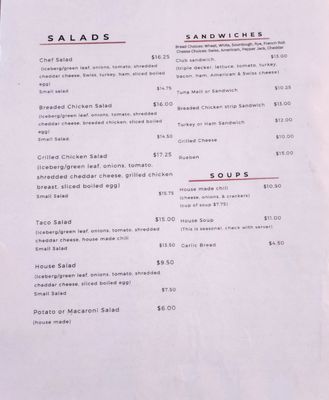 Menu photo 6 The Last Stand Willows, CA