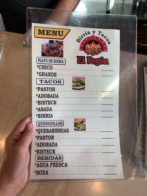 Menu photo 3 El Fogon Twin Falls, ID Menu photo 3 El Fogon Twin Falls, ID