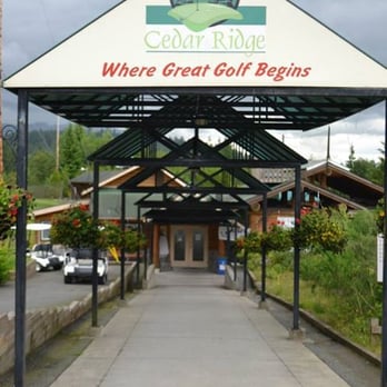 Cedar Ridge Golf Course - the entrance to the course - Golf Near Me - Mission, British Columbia