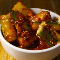 Nowon Bushwick - Chilled Cucumber Kimchi.