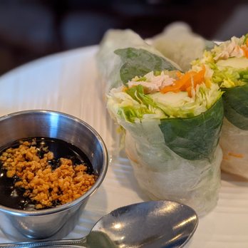 Tamarind Thai Cuisine - Thai summer roll with chicken instead of shrimp. - Thai Near Me - Latham, New York