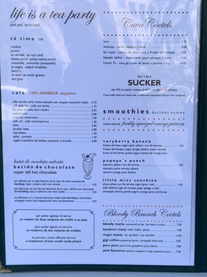 Menu photo 4 Gigi Von Tapas Barcelona, B Menu photo 4 Gigi Von Tapas Barcelona, B