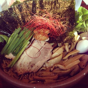 Ramen Dojo - Garlic pork flavor. Mild spicy. Extra toppings of roasted seaweed and bamboo shoots. On point! - Ramen Near Me - San Mateo, California Ramen Dojo - Garlic pork flavor. Mild spicy. Extra toppings of roasted seaweed and bamboo shoots. On point! - Ramen Near Me - San Mateo, California