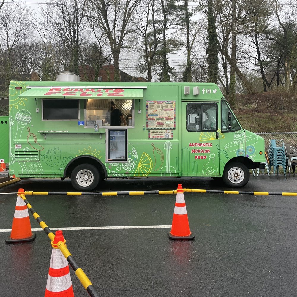 Burrito Feliz Philly - Parked at Wissahickon Brewing Company - Food Trucks Near Me