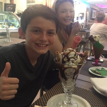 White Cafe - He wanted a large, so... - Gelato Near Me - Rome, RM