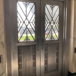 Shelby County Court House - Art Deco doors.