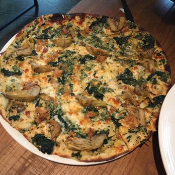 California Pizza Kitchen - spinach artichoke thin crust pizza - Pizza Near Me - Mililani, Hawaii California Pizza Kitchen - spinach artichoke thin crust pizza - Pizza Near Me - Mililani, Hawaii