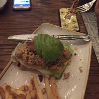 Yardbird - Open face chicken salad sandwich - Southern Near Me - Las Vegas, Nevada