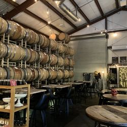 Stevenot Winery - Winery's interior.