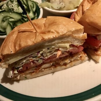 OK Cafe - Delicious chicken sandwich with Monterey Jack cheese, lettuce, and tomato - Diners Near Me - Atlanta, Georgia