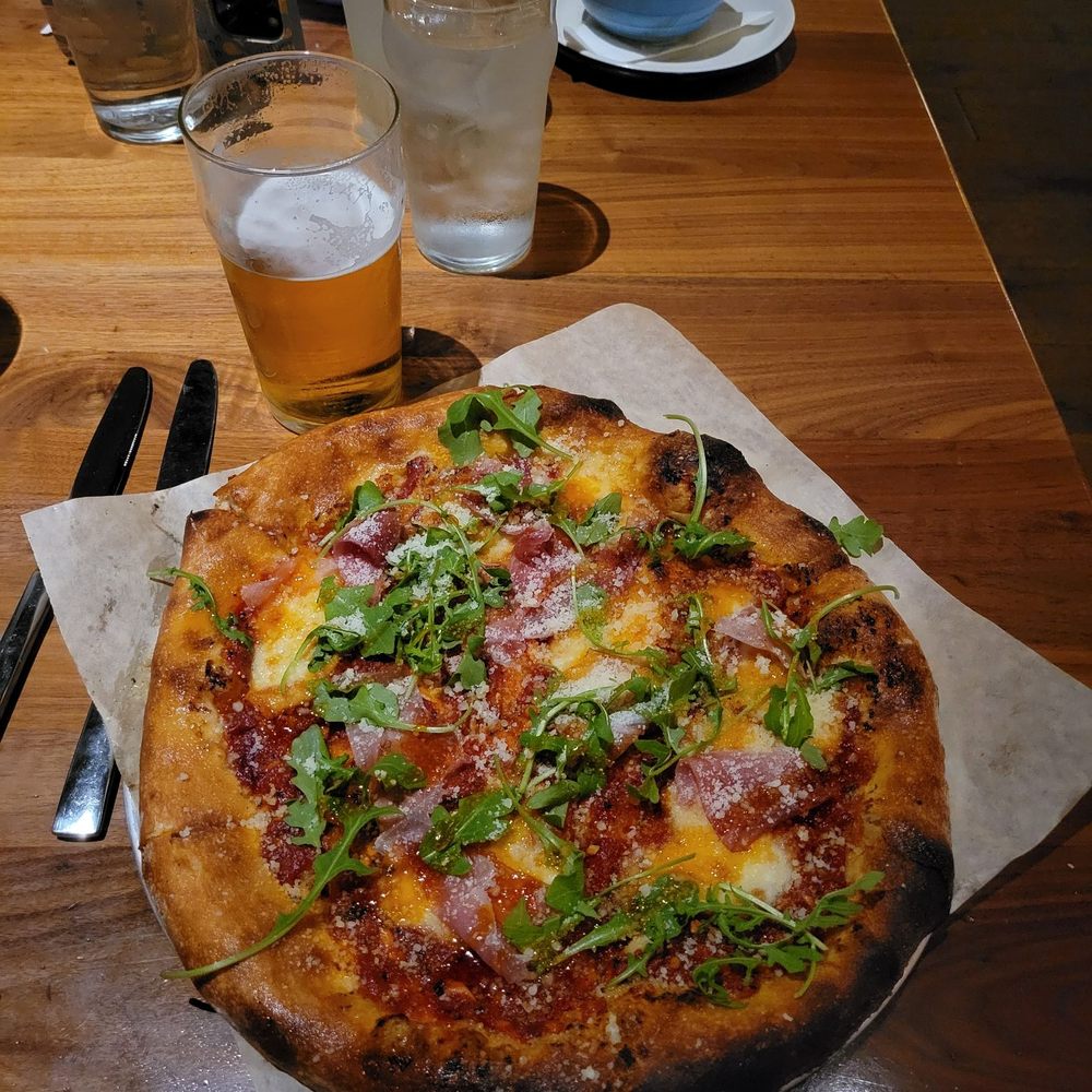 Hot Honey & Smoked Prosciutto pizza Hot Honey & Smoked Prosciutto pizza