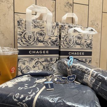 Chagee Modern Teahouse - Charms and blankets - Coffee & Tea Near Me - Brea, California Chagee Modern Teahouse - Charms and blankets - Coffee & Tea Near Me - Brea, California