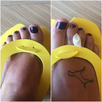 Sassy Nails - Polish job could have been better but over all the pedicure was decent. - Nail Salons Near Me - Macon, Georgia