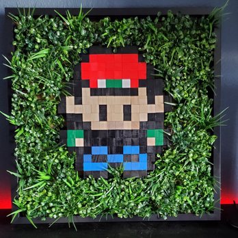 Sol Bloom Designs - Custom order for room decor. Video game inspired art. Ash from Pokemon. - Party Equipment Rentals Near Me