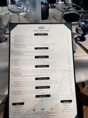 Menu photo 5 Ocean Hai Clearwater Beach, FL Menu photo 5 Ocean Hai Clearwater Beach, FL