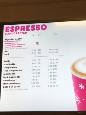 Menu photo 4 Dunkin' Cape Coral, FL