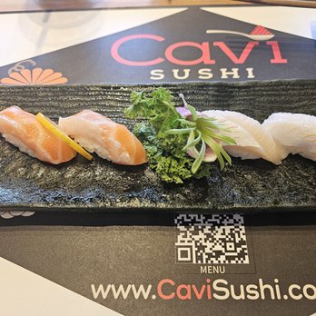 Cavi Sushi - Salmon belly and yellowtail belly - Sushi Bars Near Me - Glendale, California