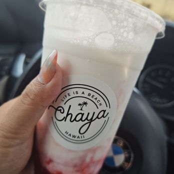 Chaya Hawaii - Strawberry Yogurt Drink - Bubble Tea Near Me - Honolulu, Hawaii Chaya Hawaii - Strawberry Yogurt Drink - Bubble Tea Near Me - Honolulu, Hawaii