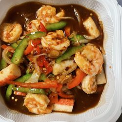 Lao Kitchen Noodle House - Spicy seafood stir fry