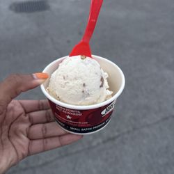 Bruster's Real Ice Cream - Butter pecan ice cream.